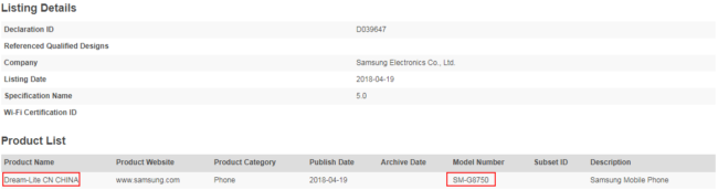 Posibles especificaciones del Samsung Galaxy S8 Lite