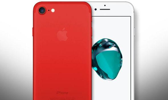iphone 7 rojo
