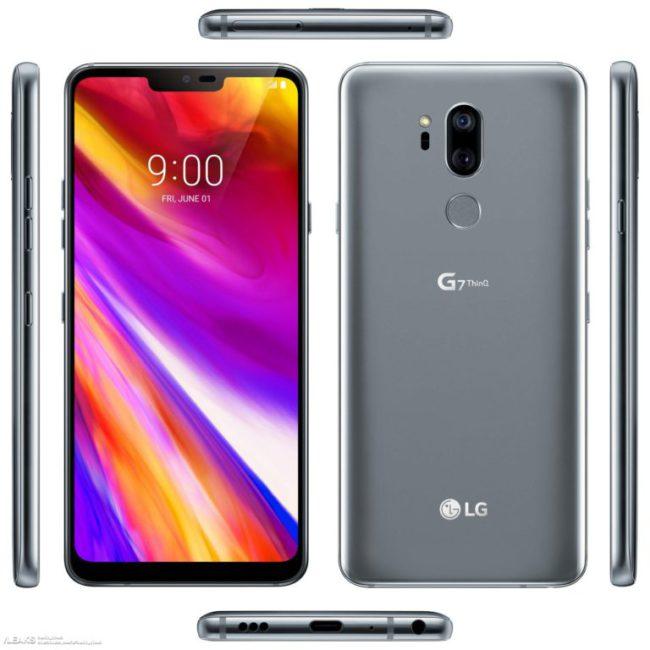 Características de la pantalla del LG G7 ThinQ