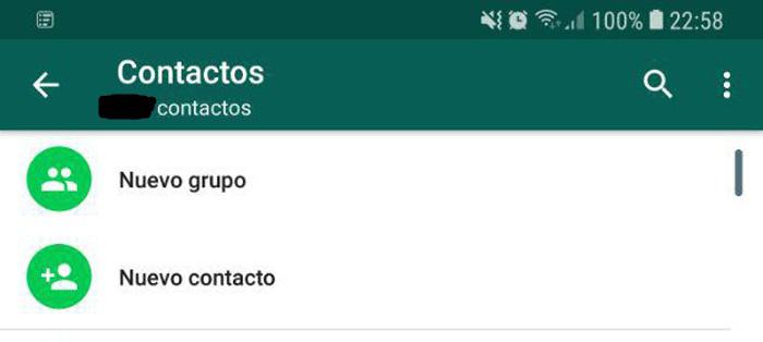 Nuevos accesos directos en WhatsApp para Android