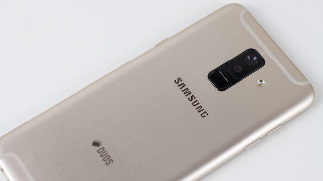 Cámara del teléfono Samsung Galaxy A6+ 2018