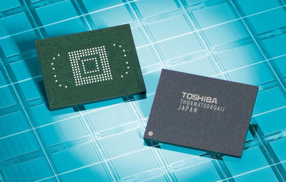 Chip de memoria de Toshiba