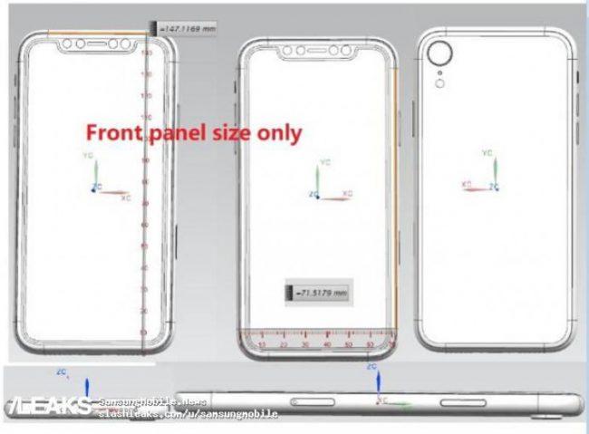 Diseño del iPhone X 2018 barato
