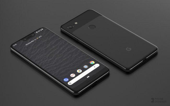Google Pixel 3 XL-concepto