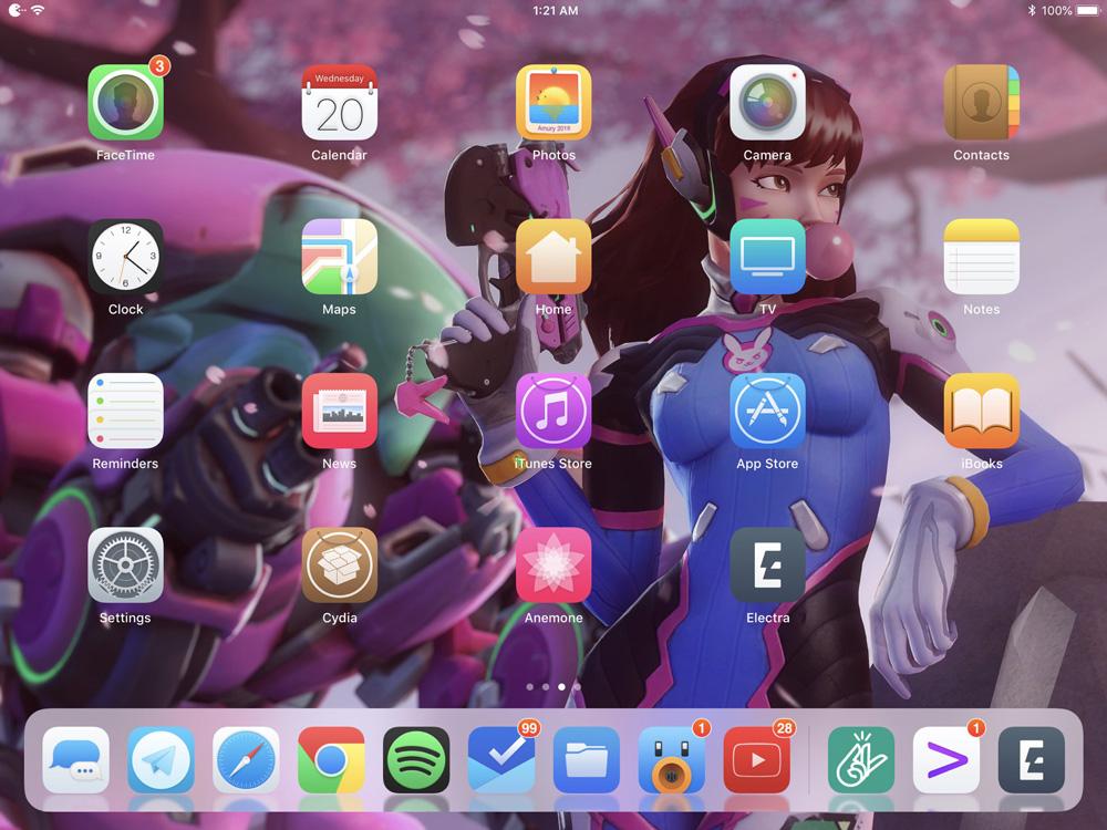 Icono de Electra qwue permite Jailbreak en iOS 11.3.1
