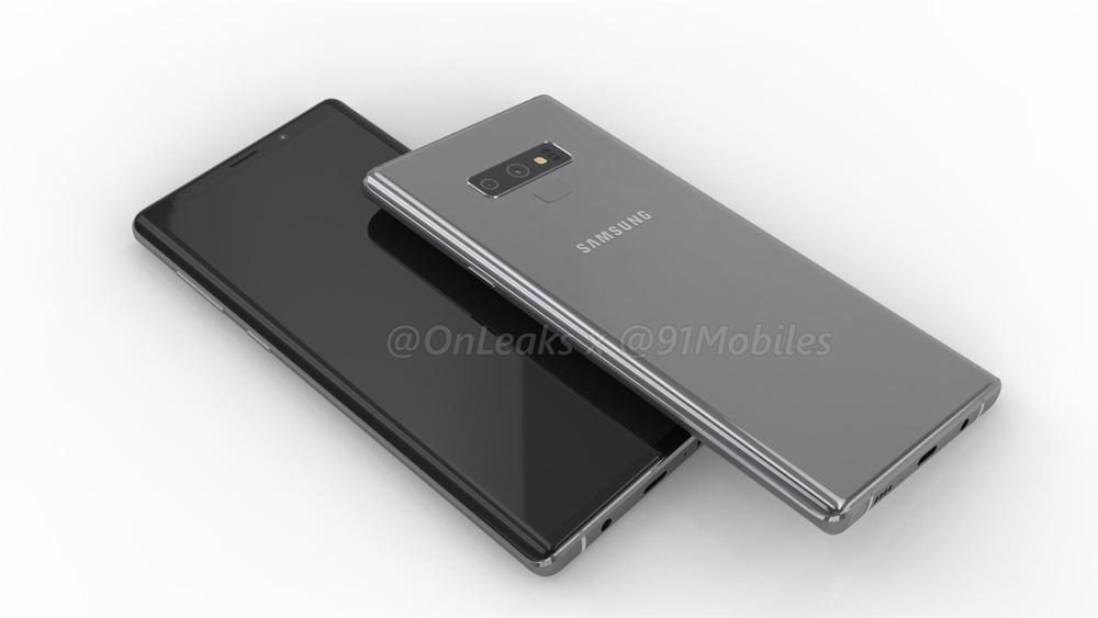 Aspecto de la carcasa del Samsung Galaxy Note 9