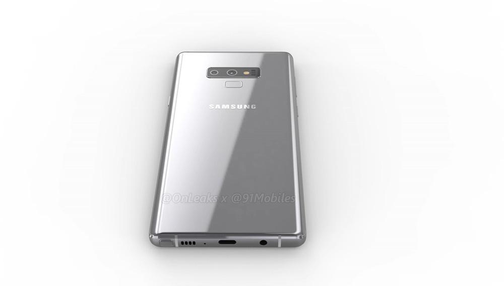 Conexión mini jack para auriculares del Samsung Galaxy Note 9