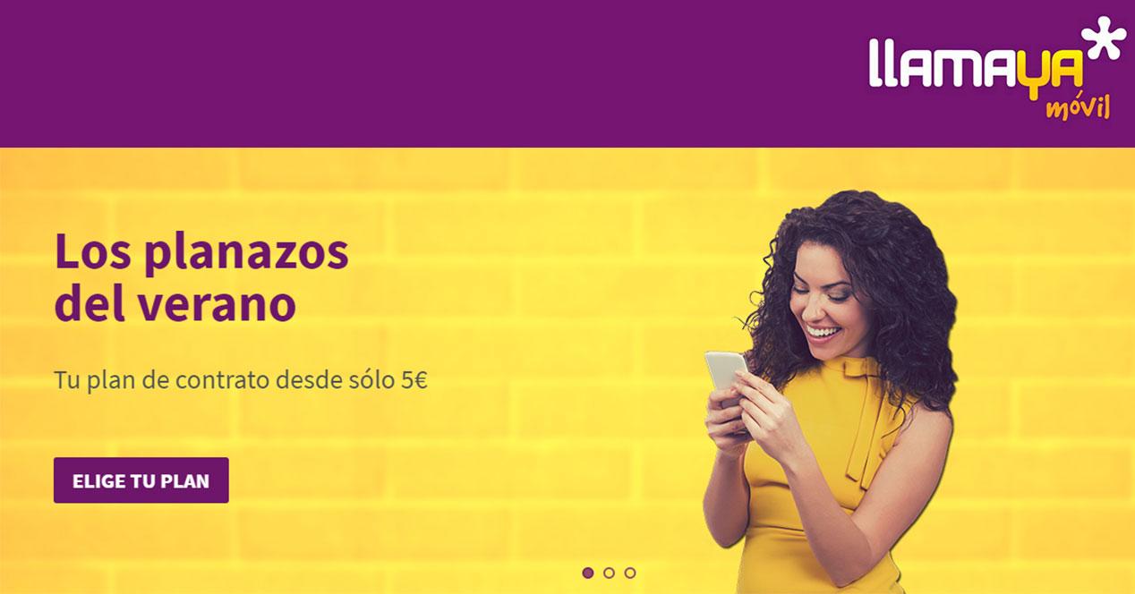 Llamaya mejora todas sus tarifas con más minutos y SMS desde 5 euros al mes