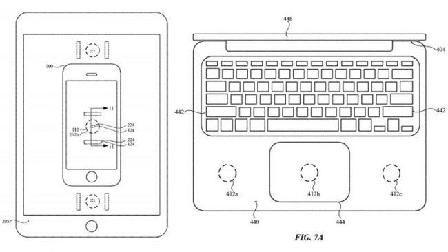 Carga inalambrica-iPhone X-iPad, Macbook-patente