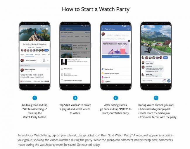 Facebook-Watch Party