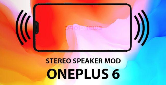 OnePlus 6-Stereo-Mod