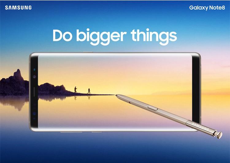 Samsung Galaxy Note 8 con S Pen