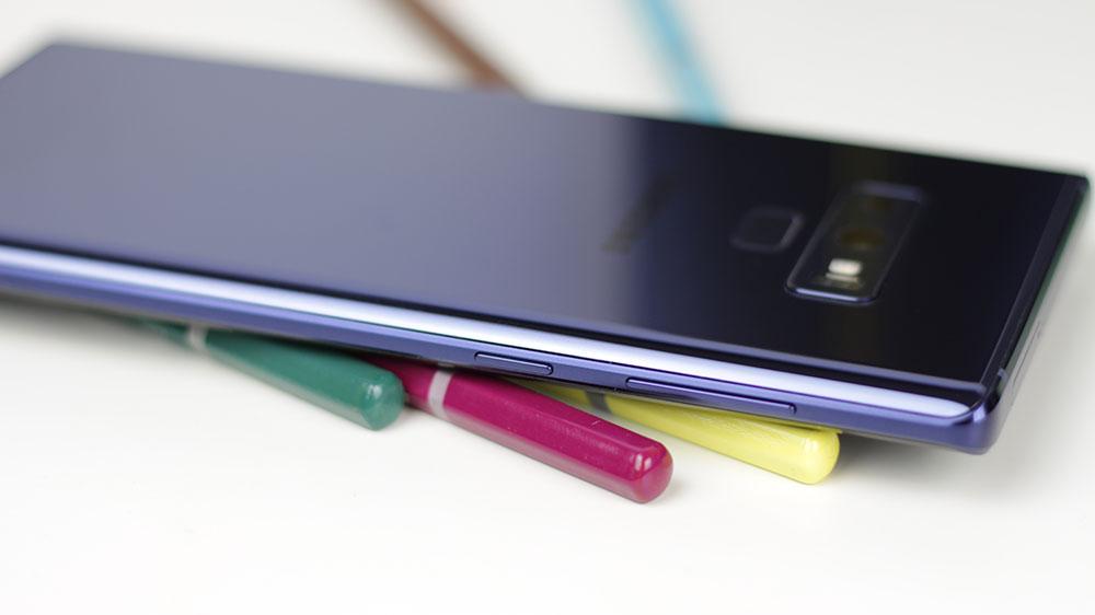 Botones laterales del Samsung Galaxy Note 9