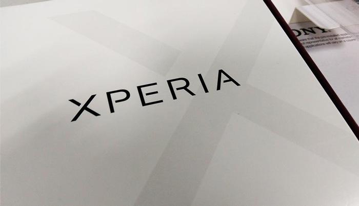 Caja de embalaje de un Sony Xperia