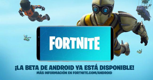 Lanzamiento oficial del Fortnite para Android