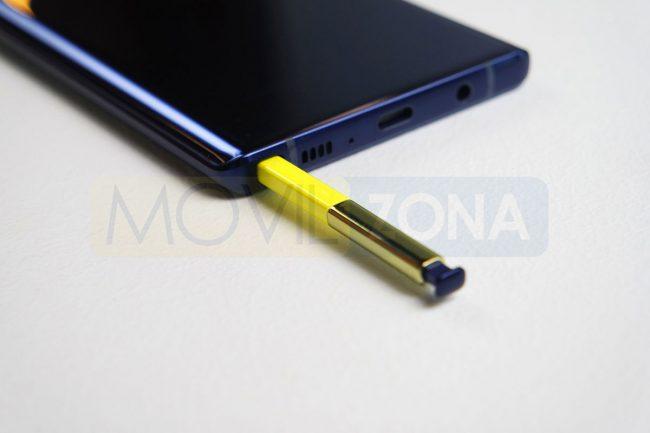 Samsung Galaxy Note 9 S Pen activado