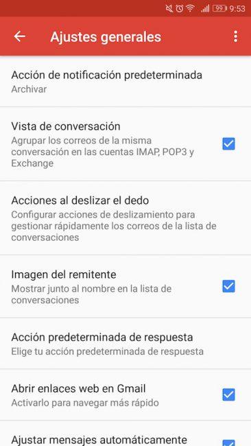 deshabilitar la vista de conversación en Gmail para iOS y Android
