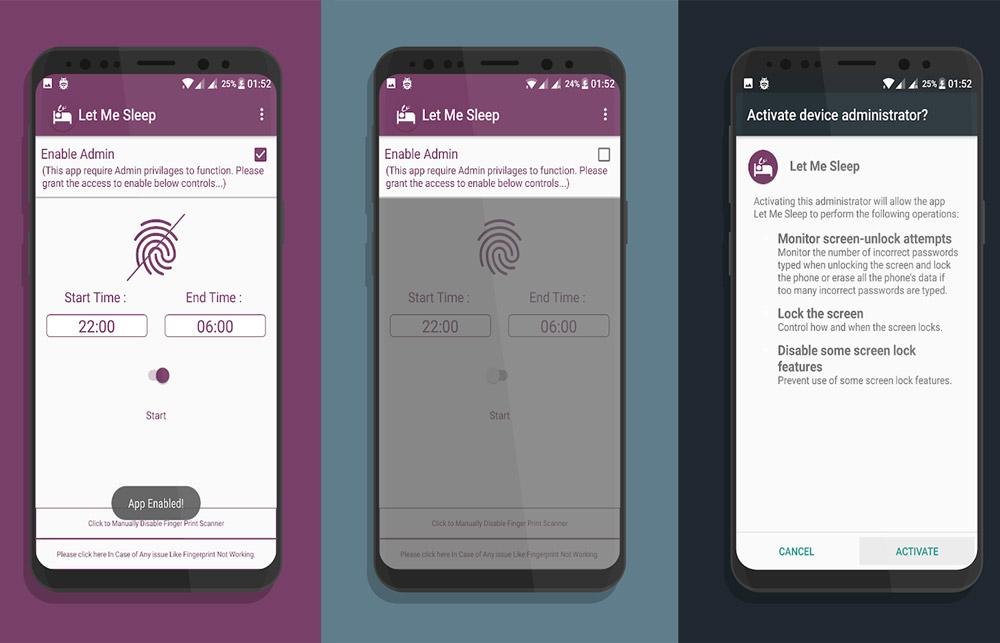 App para desctivar el sensor de huellas de tu smartphone
