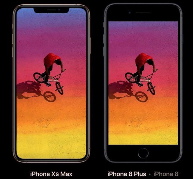 iPhone Xs Max vs iPhone 8 Plus