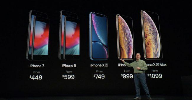 precios iphone 2018