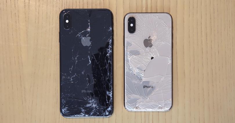 Los iPhone XS y XS Max son (muy) poco resistentes a caÃ­das
