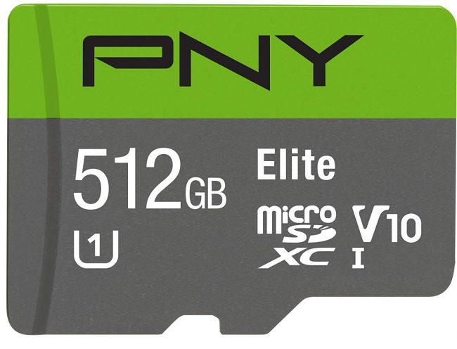 Tarjeta PNY Elite 512GB microSDXC