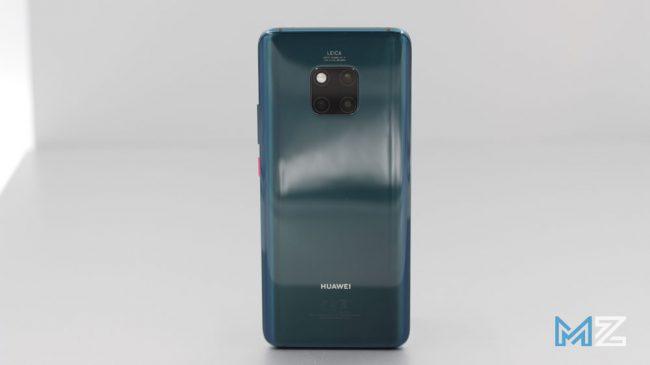 Imagen trasera del Huawei Mate 20 Pro
