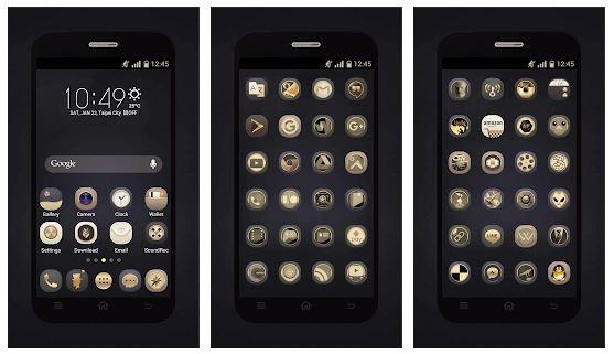Gold Icons Pro -Cool Icon Pack
