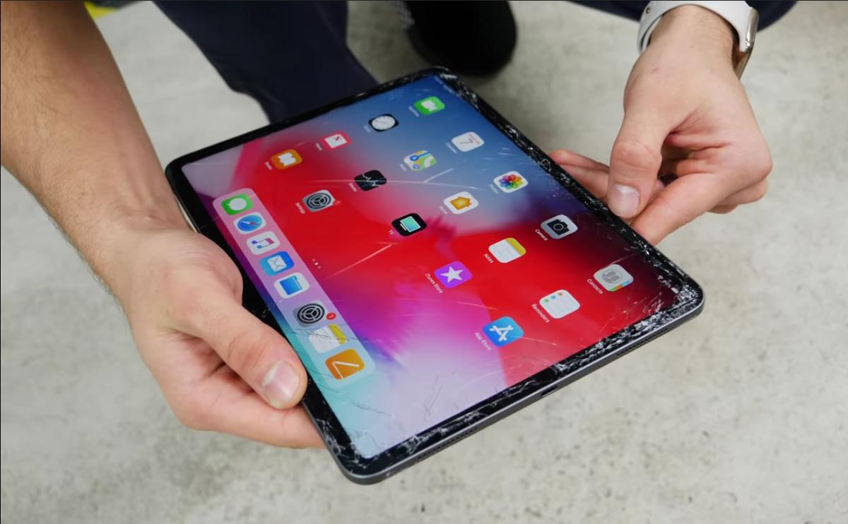 Resultado del test de caída del iPad Pro 2018