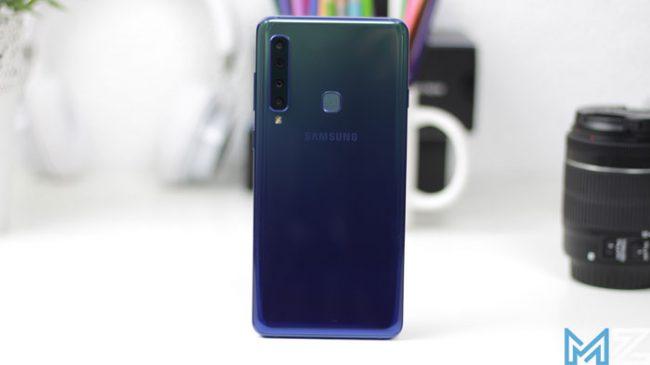 Imagen trasera del Samsung Galaxy A9 2018