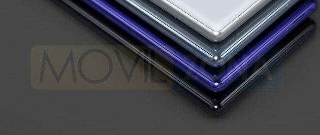 Sony Xperia X1 detalle de colores