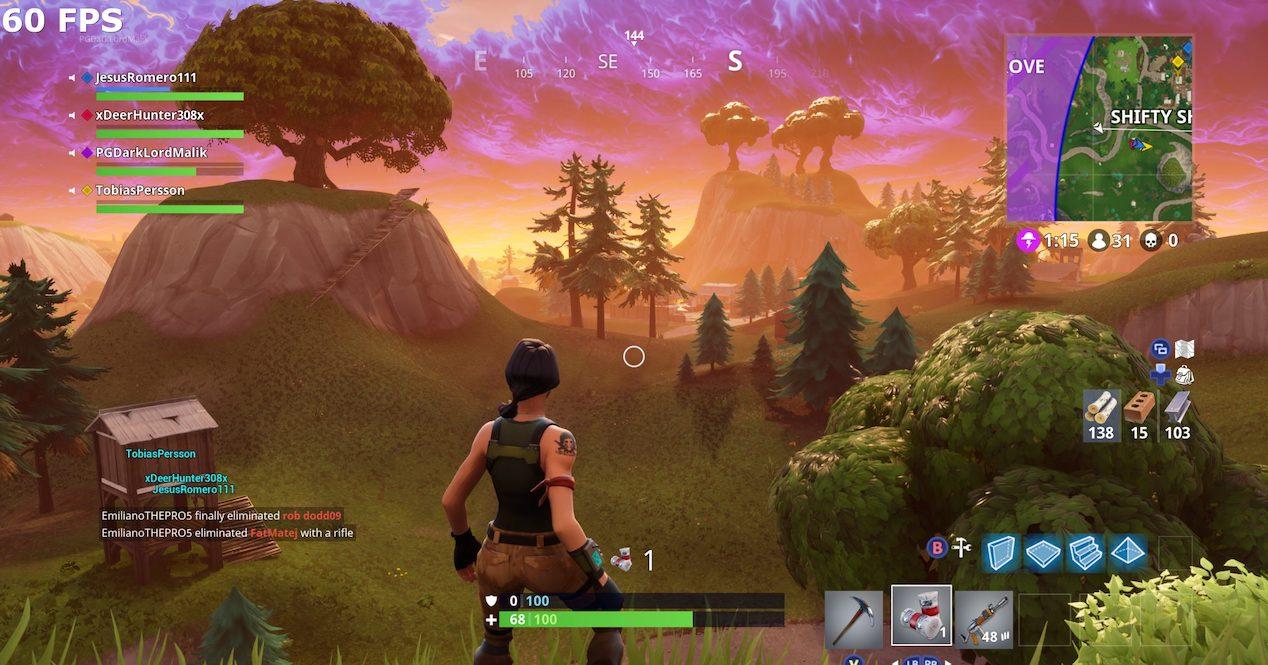 Fortnite A 60 Fps Diferencias Entre Iphone Y Android - fortnite