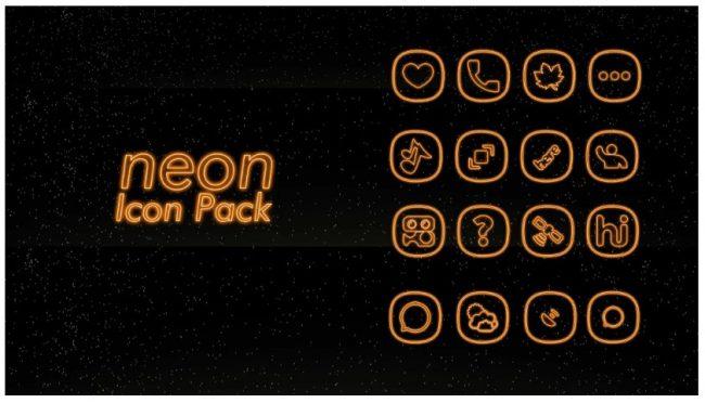 Aplicación Orange - icon packs for phones