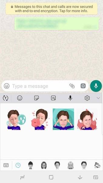 WhatsApp AR Emoji