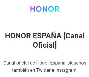 Honor Telegram