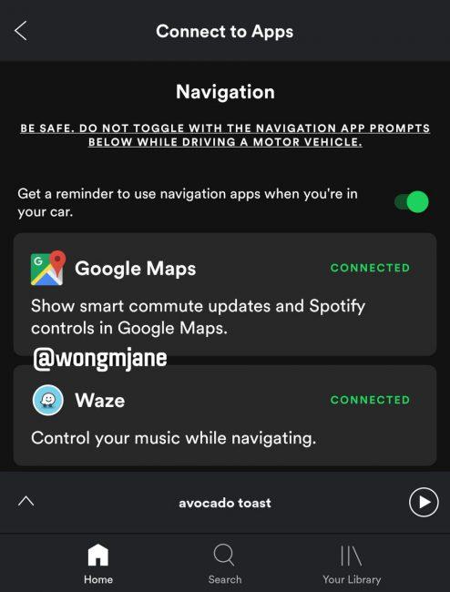 Spotify maps