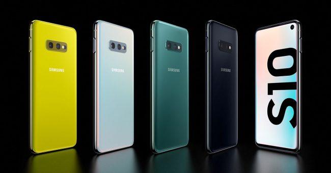 Samsung Galaxy S10e colores