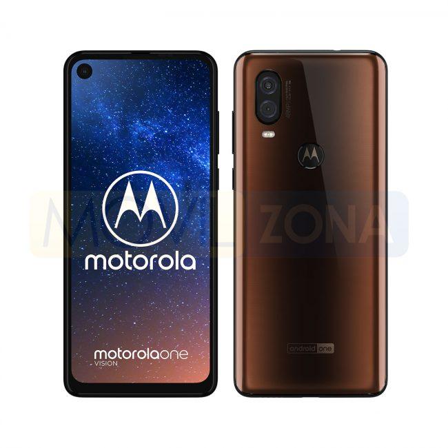 Motorola One Vision dorado