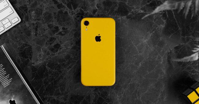iphone xr amarillo
