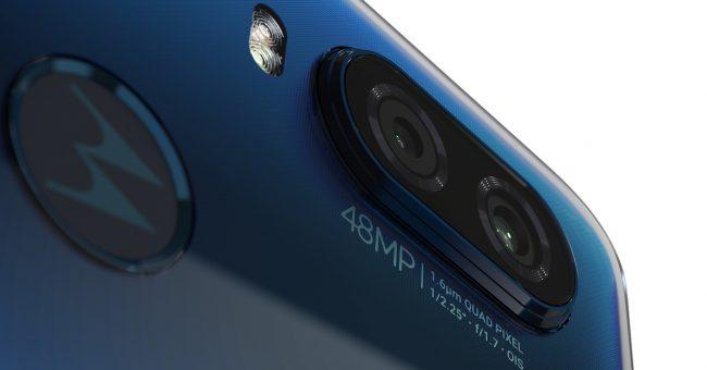 Motorola one Vision_ROW_Sapphire Gradient_Camera Detalhe 1