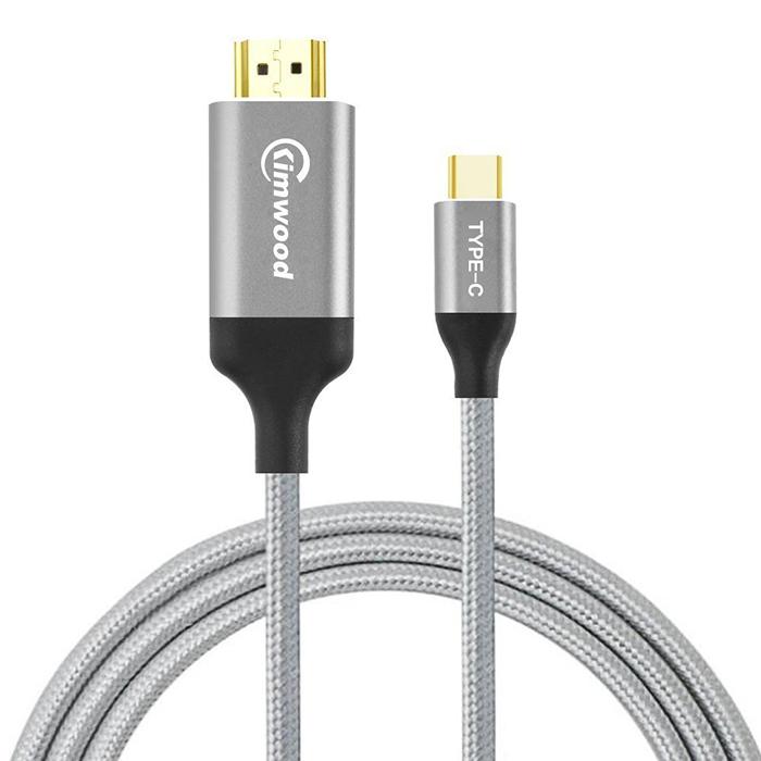 Cable Kimwood HDMI a USB-C