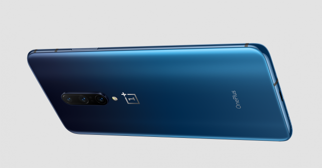 OnePlus 7 Pro azul trasera