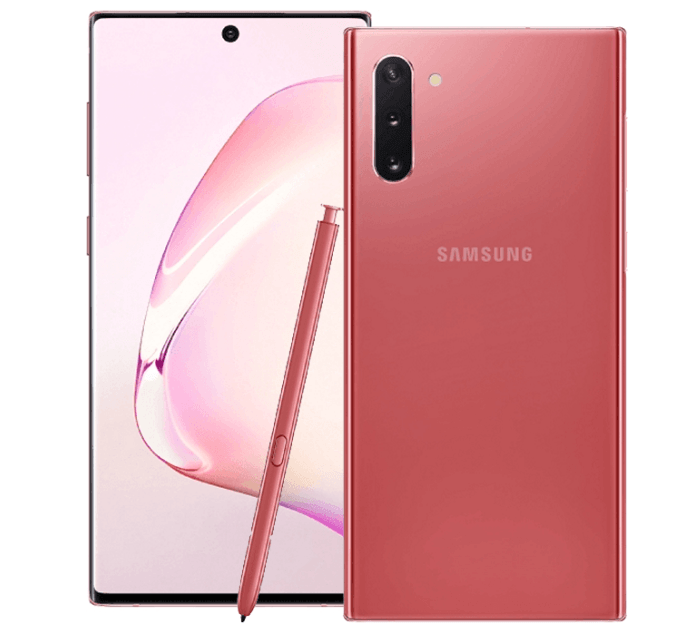 Samsung-Galaxy-Note10 color rosa