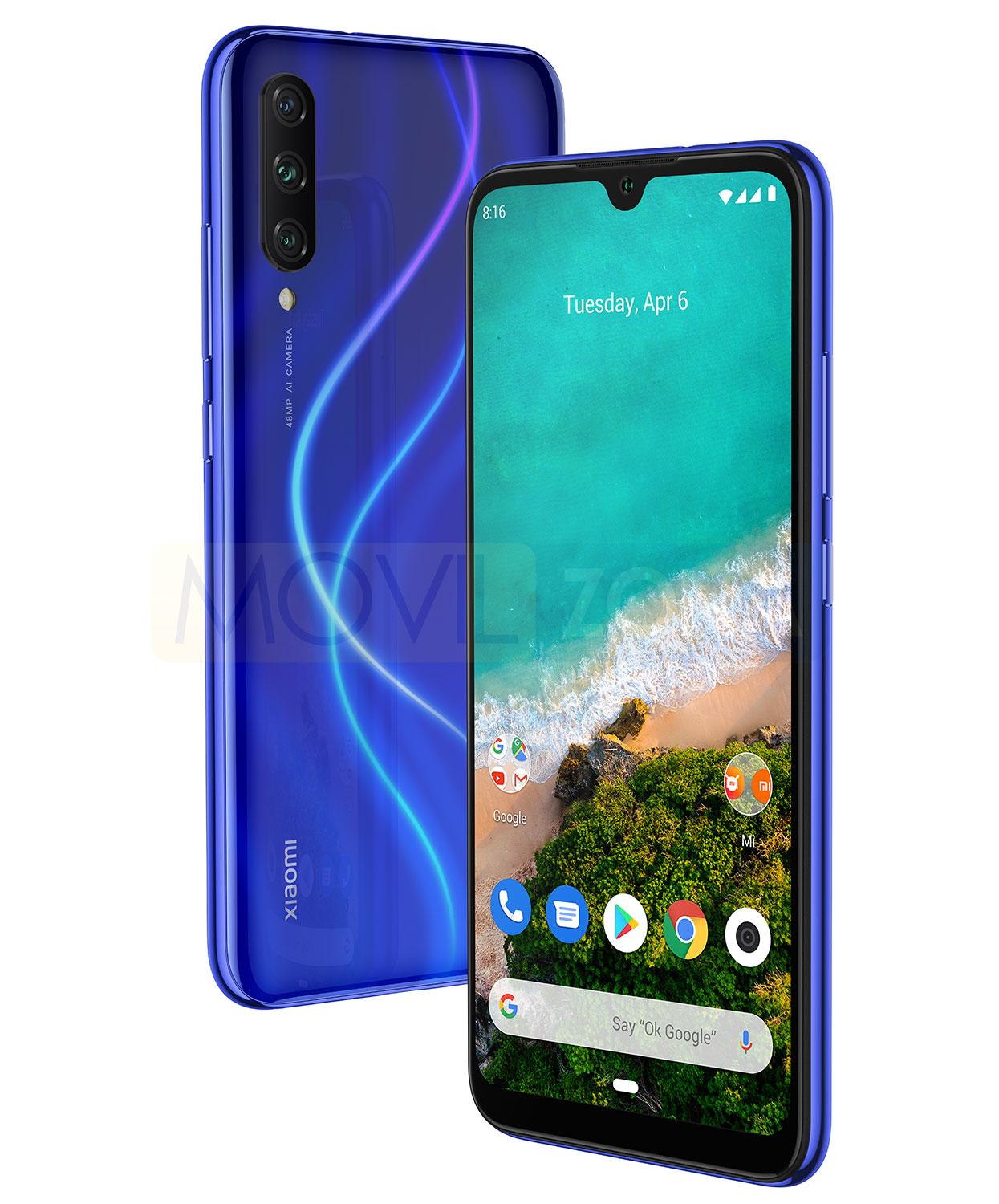 Xiaomi Mi A3 azul