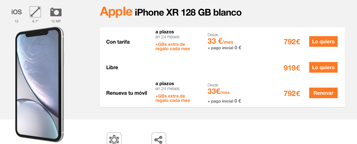 iphone xr orange