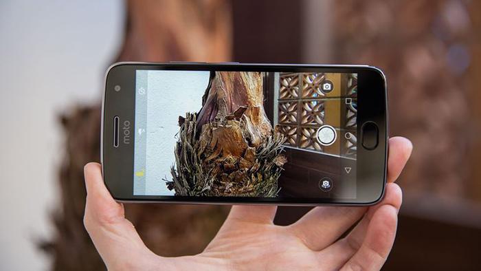 Aplicación de cámara del Moto G5 Plus