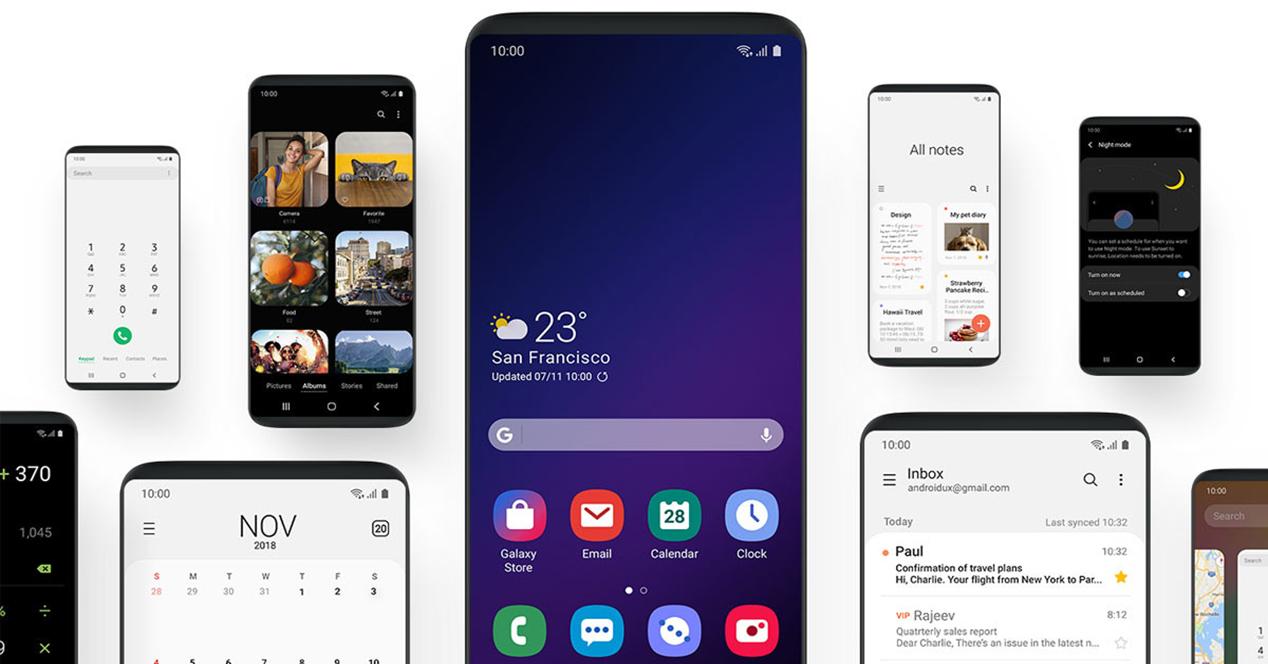 One UI es la capa de personalización de Samsung