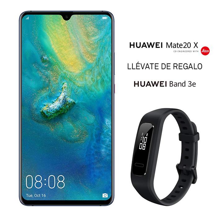 Huawei Mate 20 X con pulsera Band 3e de regalo