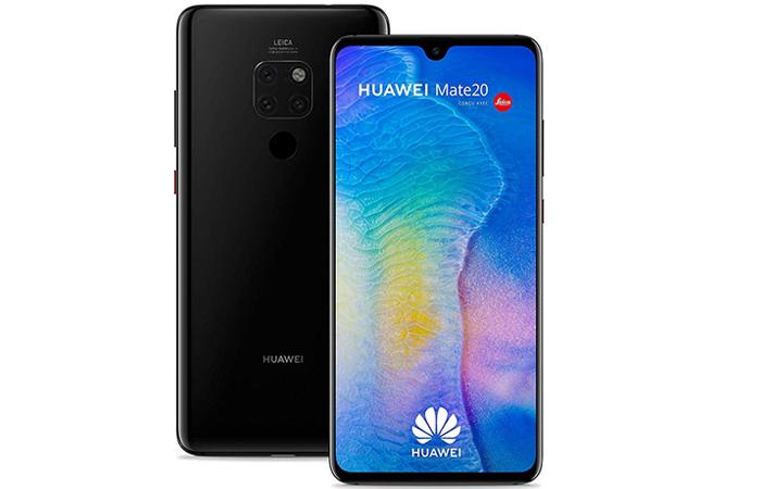 Frontal y trasera del Huawei Mate 20