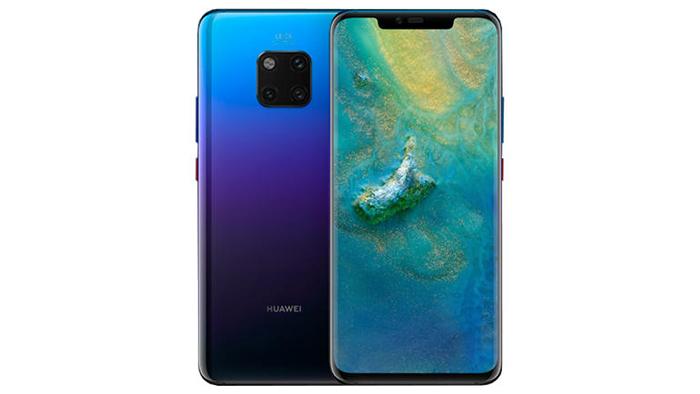 Frontal y trasera del Huawei Mate 20 Pro